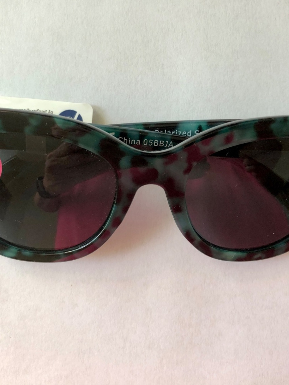New Peepers Cat-Eye Green Tortoise UV 400 Sunglasses